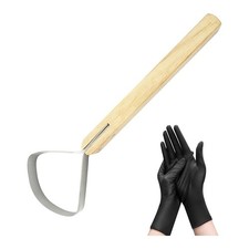 Hide Scraper Fleshing Tool for Hides Scraper Flesher Tanning for Supplies2646