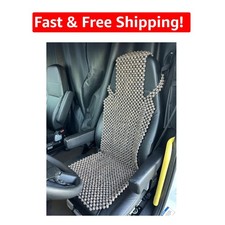 Slip-resistant Wood Bead Seat Cover With Storage Bag - Truck Van Essential Slip-resistant Wood Bead Seat Cover With Storage Bag - Truck Van Essential