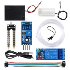 1 Set Automatic Irrigation Kit Watering System Capacitive Soil Moisture Senso...