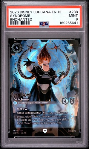Syndrome - Out for Revenge graded PSA 9 for sale on eBay