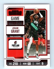 2023-24 Panini Contenders #6 Jerami Grant Game Ticket Red