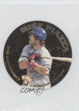 1997 King-B Collector's Edition Discs Food Issue Mike Piazza #10 HOF uk2