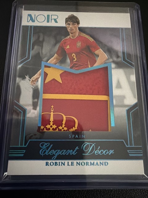 Panini Noir 2024-25 Robin Le Normand Patch 1/1