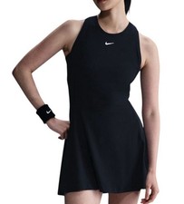 Nike Court Dry fit tennis dress victory black women sz M Medium 85.00