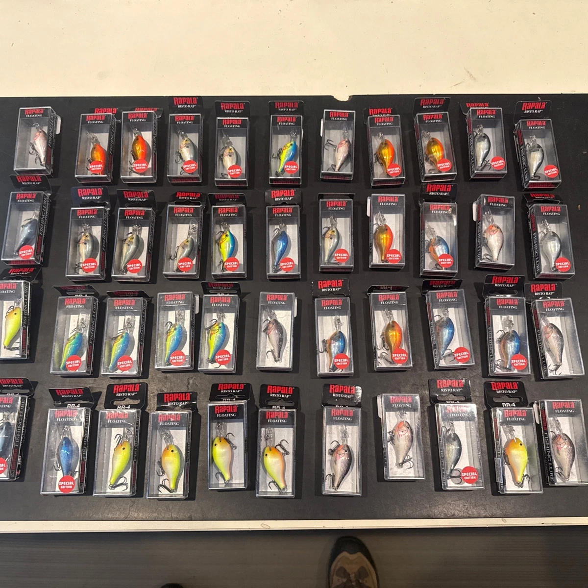 Leurre Vintage Rapala Shad Rap SR-7 Pearl White - Balsa Profond, Pêche En Eau Douce
