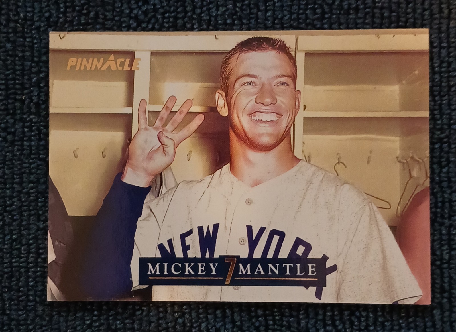 1992 Pinnacle Mickey Mantle - Mickey Mantle #15