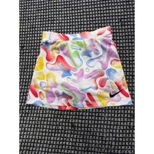 Nike Skort Girls 6M Multi-Color Liquid Abstract Print Dri-FIT Z446