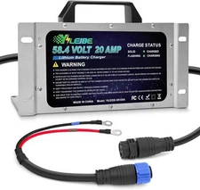 58.4V20A Golf Cart Lithium Battery Charger On-Board with OT (M8: 14-8 terminals