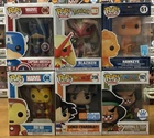 Funko Pop Lot - Dragonball, Marvel, One Piece, Pokemon - Lot Of 6 Pops -OFFERS-