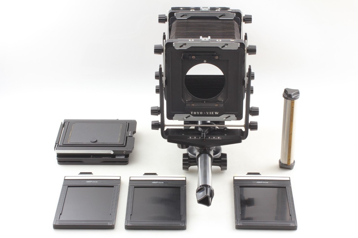 Near MINT] Toyo View Deluxe Black 4x5 Large Format Camera From