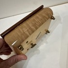 Italian Birdseye Maple Inlaid Musical Jewelry Box Plays “Memories” — photo 10