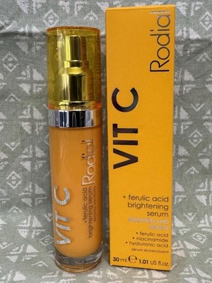 Rodial Vit C + Ferulic Acid Brightening Serum 1 Oz/30ml Radiant Skin Dark Spots