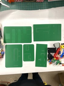 18LB VINTAGE 1969-1976 RARE LEGO LOT YARD,QUARRY,HOSPITAL,POLICE,CARAVELLE,VILLA