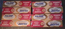 8 x Poligrip Power Max Denture Adhesive Cream 2.2 oz Flavor Free Exp 02/27