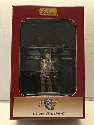 Britains U.S. Navy Pilot 1941-45 Limited Edition 1:30 Metal Figure 13014