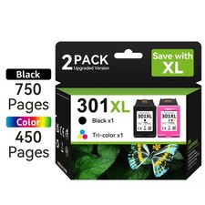 301 Ink Cartridges for HP 301XL Deskjet 1050 2540 2050A 3050 Envy 4500 5530 5535