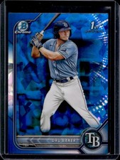 Dru Baker 2022 Bowman Chrome Sapphire #BCP-176 Qty Available
