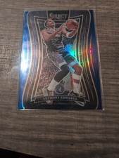 2024-25 Panini Select - Mezzanine Anthony Edwards #365 Blue Prizm