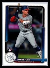 2026 Topps Series 2 Baseball Harry Ford RC Flagship Collection #38 Nationals