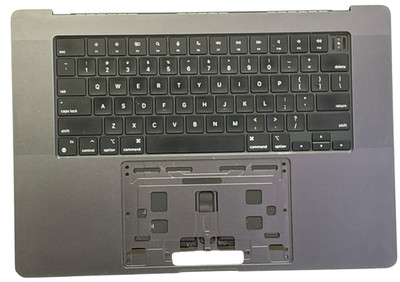 MacBook Pro 16 2023 A2991 Top Case Keyboard Battery 661-38764 Space Black GRD A