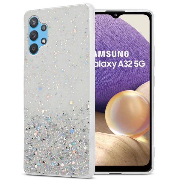 SchutzhüLle FüR Samsung Galaxy A32 5G HüLle TPU Silikon Handy Case Cover Glitter-image