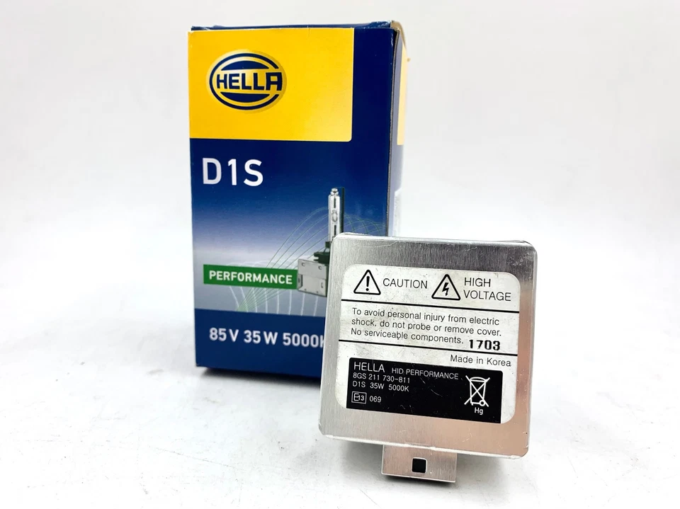 Novo serve 06-10 Dodge Charger Hella D1S 5000K xenônio HID 35W lâmpada de farol - Imagem 2 de 2