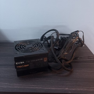 EVGA 750 BP 80+ BRONZE 750W PSU Power Supply - Black