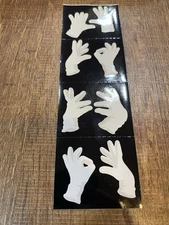 Mrs. Grossman’s Mime Hands Stickers. 20th Anniversary