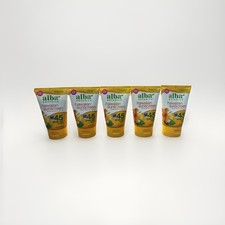 5x Alba Botanical Hawaiian Sunscreen Green Tea SPF 45 EXP: 01/24