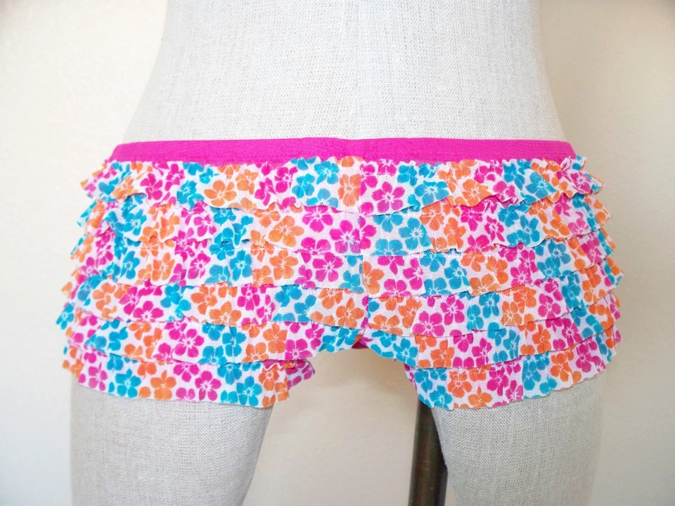 Honeydew Intimates Fusión Rosa SURF EE. UU. Estampado Malla Rumba Boyshort - S Foto 3 de 4