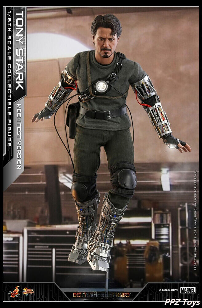 1/6 Hot Toys Marvel Iron Man Tony Stark Mech Test Collectible