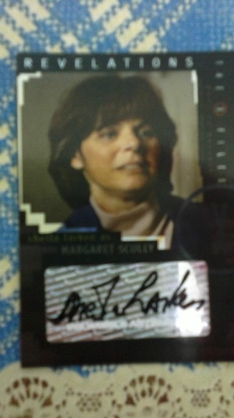 X FILES I WANT TO BELIEVE SHEILA LARKEN A8 AUTOGRAPH CARD