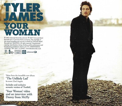 The Voice TYLER JAMES & McFLY Your Woman ACOUSTIC & UNRELEASED & VIDEO CD Single