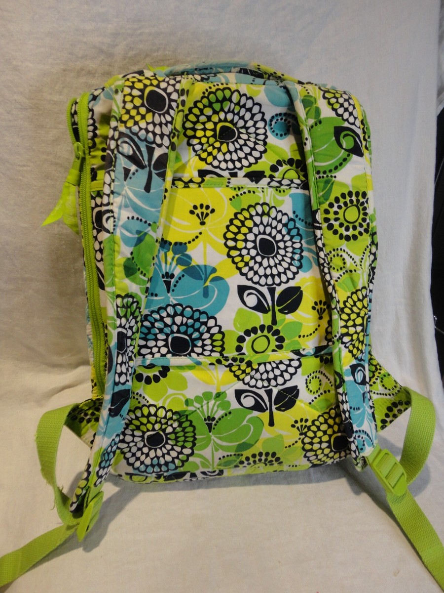 Vera Bradley Limes Up Retired Large Campus Backpack/Laptop  display picture 2
