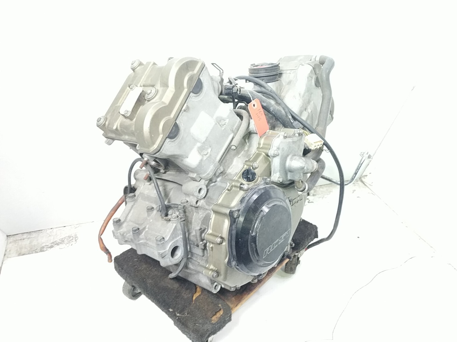 00 01 Honda RC51 SP1 RVT1000R Engine Motor (DAMAGED) SC45E-2106162  