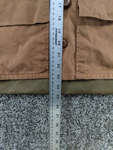VTG Game Winner Sportswear Khaki Duck Canvas Bird Hunting Fishing Vest Medium - Picture 6 of 12