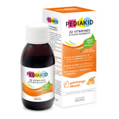 Pediakid Syrup - 22 Vitamins and Trace Elements - 250ml
