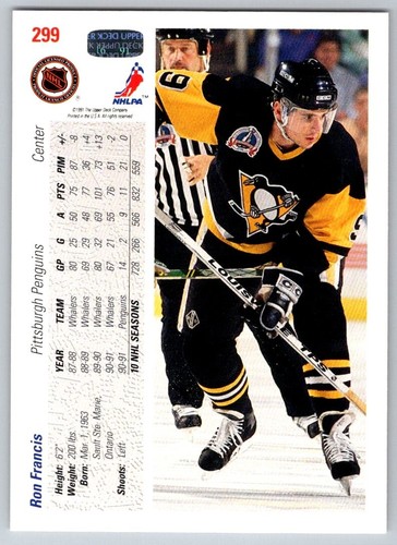 1991-92 Upper Deck Hockey #251-500 PICK FROM LIST - Picture 101 of 501