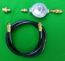 Propane Hook up Hose LP Cylinder Tank Regulator Propane Generator Rubber 12 Foot