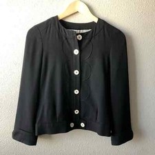 Marc by Marc Jacobs Black Light Weight Jacket Sz 4