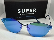 RetroSuperFuture CWN TUTTOLENTE PANAMA CELESTE Frame Size 50mm Sunglasses NIB