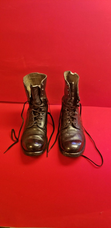 My Vintage 1964 U.S. Army Vietnam War Era Combat Biltrite Boots, 11 N KU 7-64