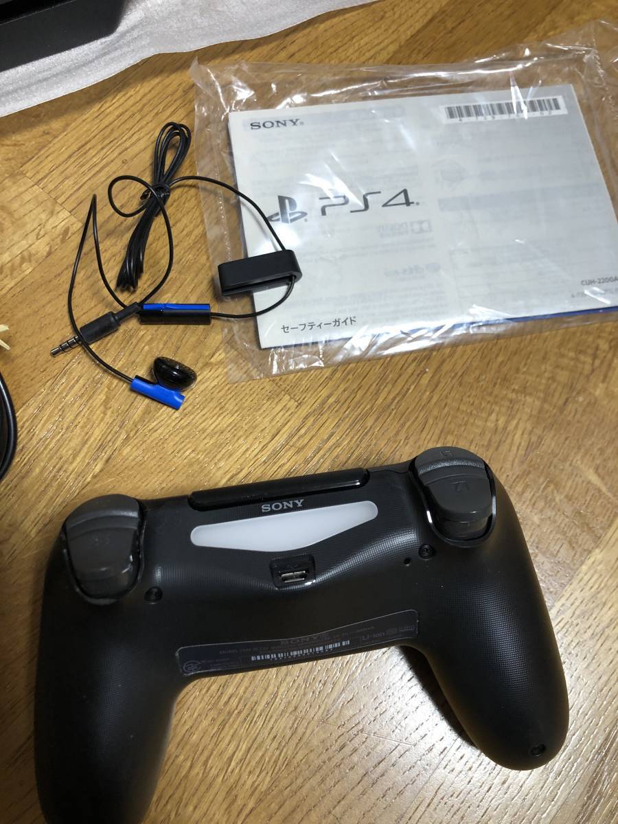 Sony PS4 CUH-2200A B01 Jet Black 500GB PlayStation 4 Japan JP Game 
