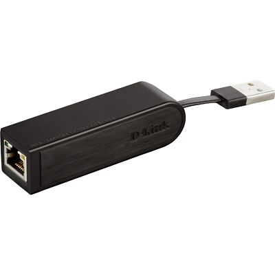 D-Link DUB-E100, LAN-Adapter, schwarz