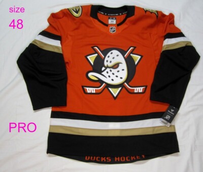 NO TARIFFS - size 48 ANAHEIM DUCKS Fanatics Authentic PRO NHL Hockey Jersey FAP