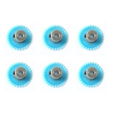 NEW H R Racing HR229-6 29 Tooth Crown Gear 48 pitch 6 for 1/8 Axle 1:24 Slot