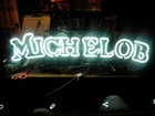 Vintage 1984 Michelob Beer By Budweiser Neon Bar Sign with pull switch