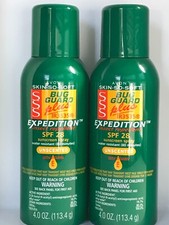 Avon SSS Bug Guard Plus Expedition Aerosol Spray SPF 28, 4 Fl OZ PACK OF 2