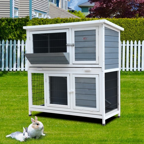 RABBIT HUTCH HUTCHES RUN RUNS BUNNY BUSINESS 41" GUINEA PIG HUTCH BB41