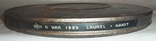 -Rare- 1929 -LAUREL & HARDY- MAN O WAR Vintage 16mm Comedy Movie Film - Picture 2 of 2